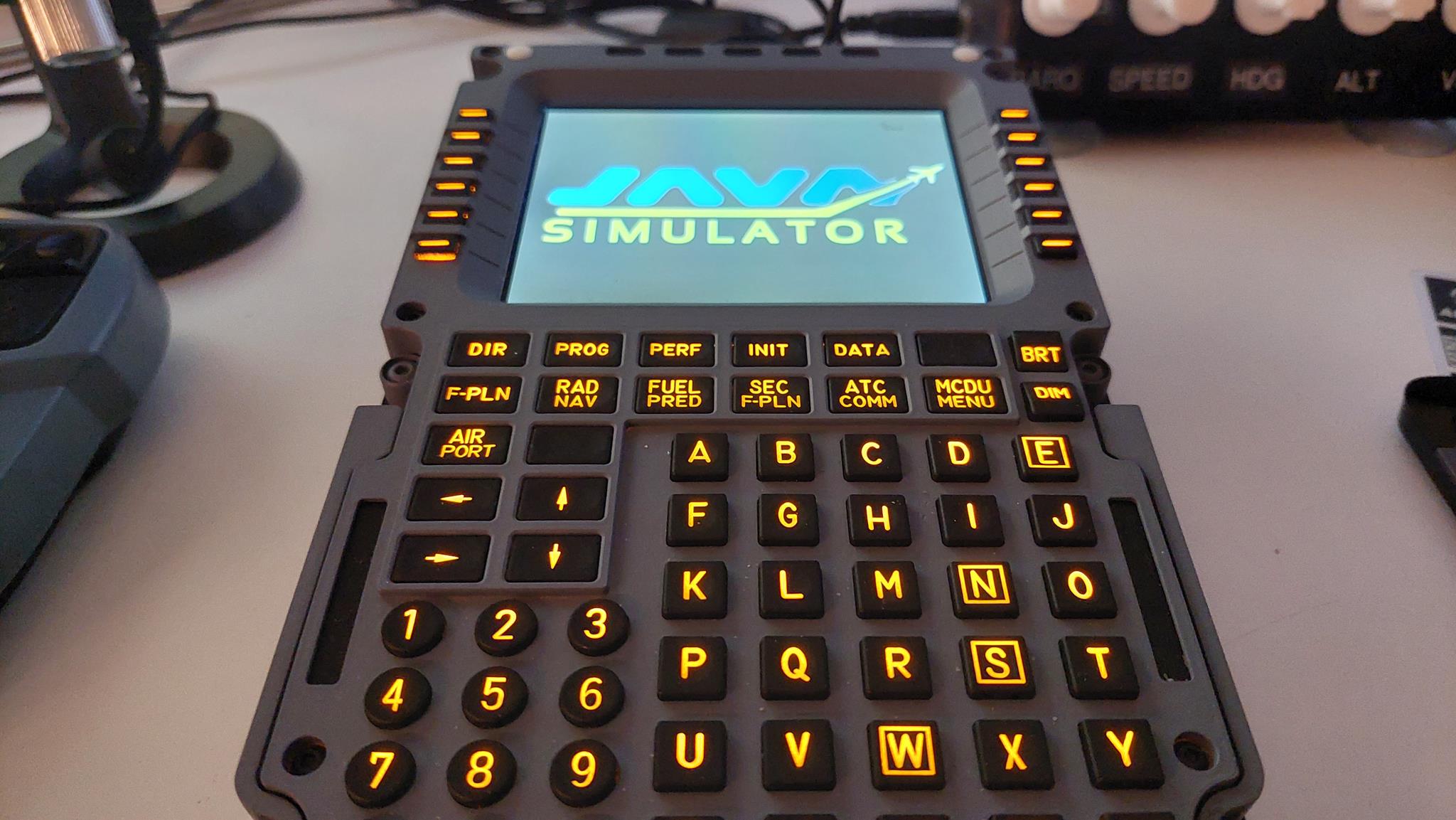 A320 MCDU (Java simulator)